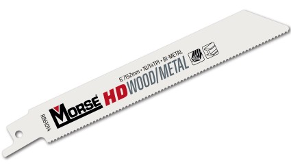 MK Morse 6" - 10/14 TPI Master Cobalt Hybrid Recip Saw Blades