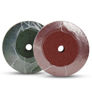 Unopen 25 bulk packs of 7 inch aluminum oxide resin fiber discs